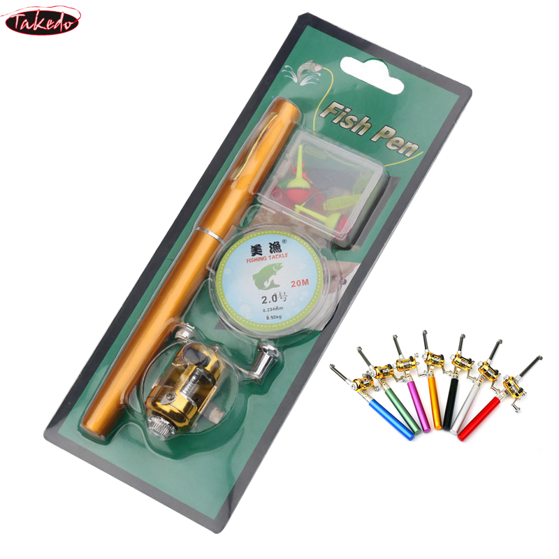 Fishing Equipment Online - TAKEDO-Portable Ice Fishing Rods, Pen Shape,