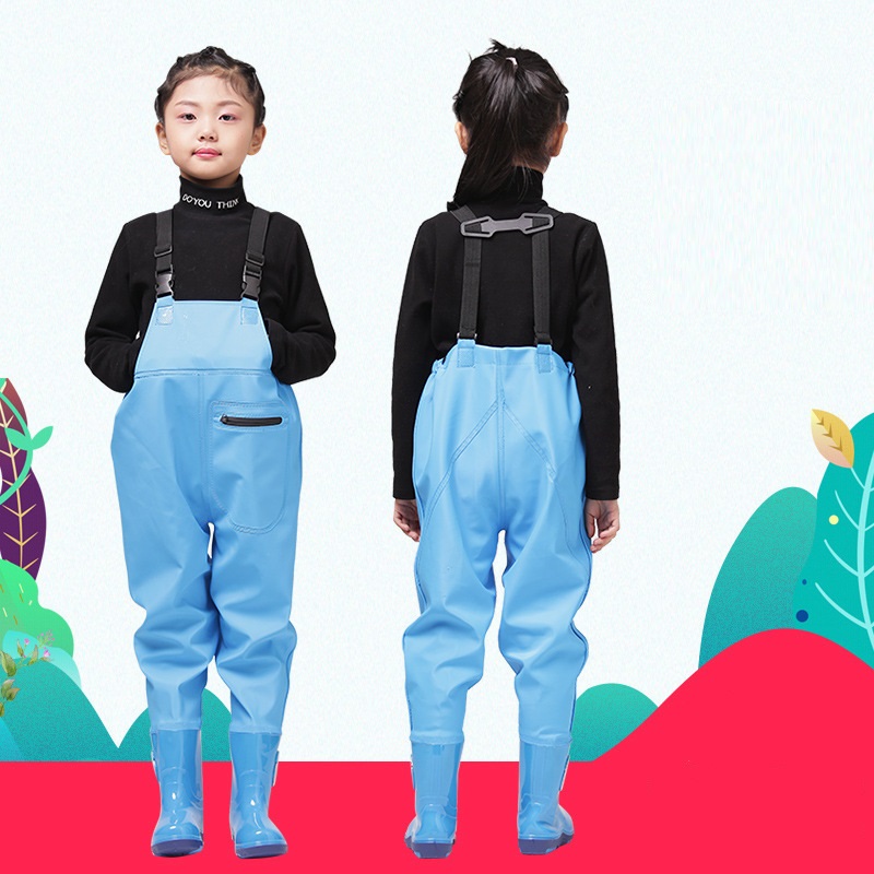Fishing Equipment For Kids - Câu Cá Ngực Waders Với Giày