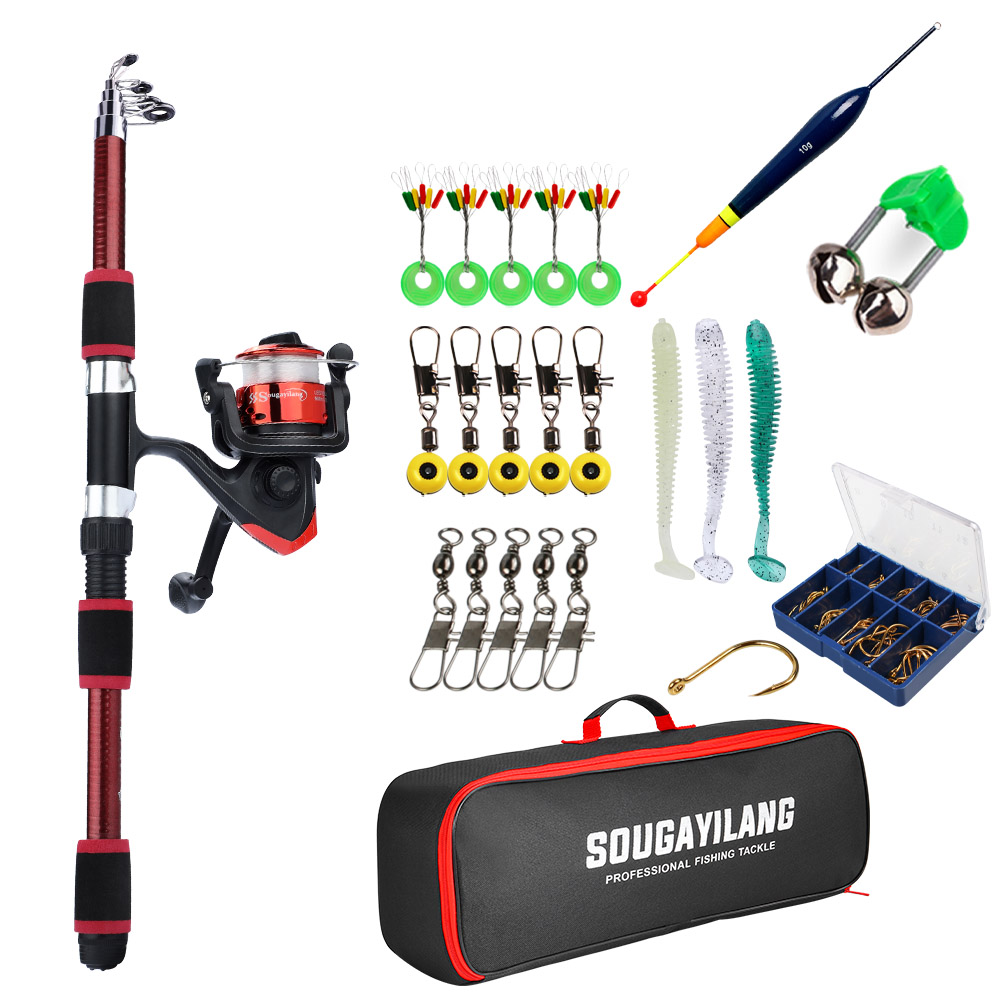 Fishing Equipment Online - Sougayilang Spinning Fishing Rod and Reel