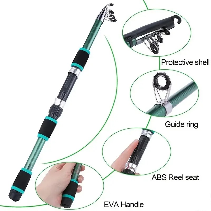 Fishing Pole Set Full Kits Wit - đánh giá và giá Fishing Equipment Online