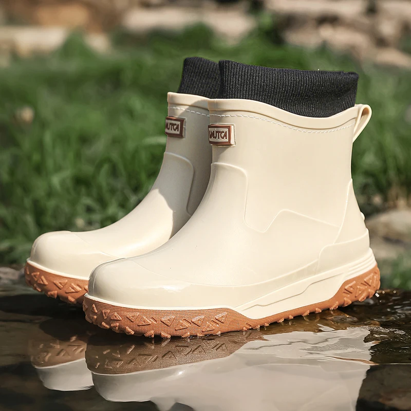 Men Winter Waterproof Rain Boo - đánh giá và giá Fishing Line