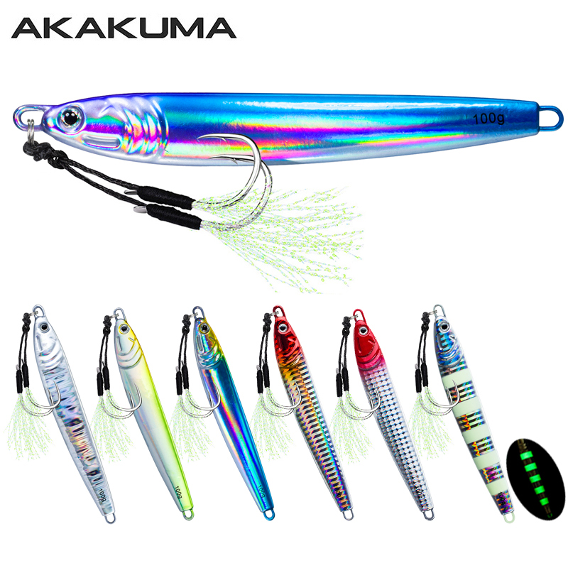 7Pcs 40g 60g 80g 100g Luminous - đánh giá và giá Jig Head Lure