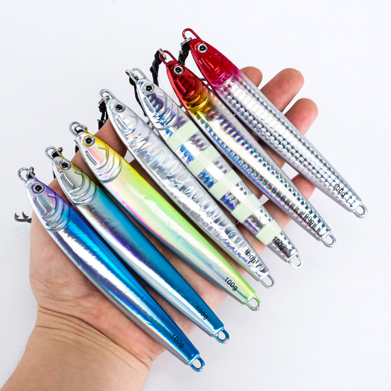 7Pcs 40g 60g 80g 100g Luminous - đánh giá và giá Jig Head Lure