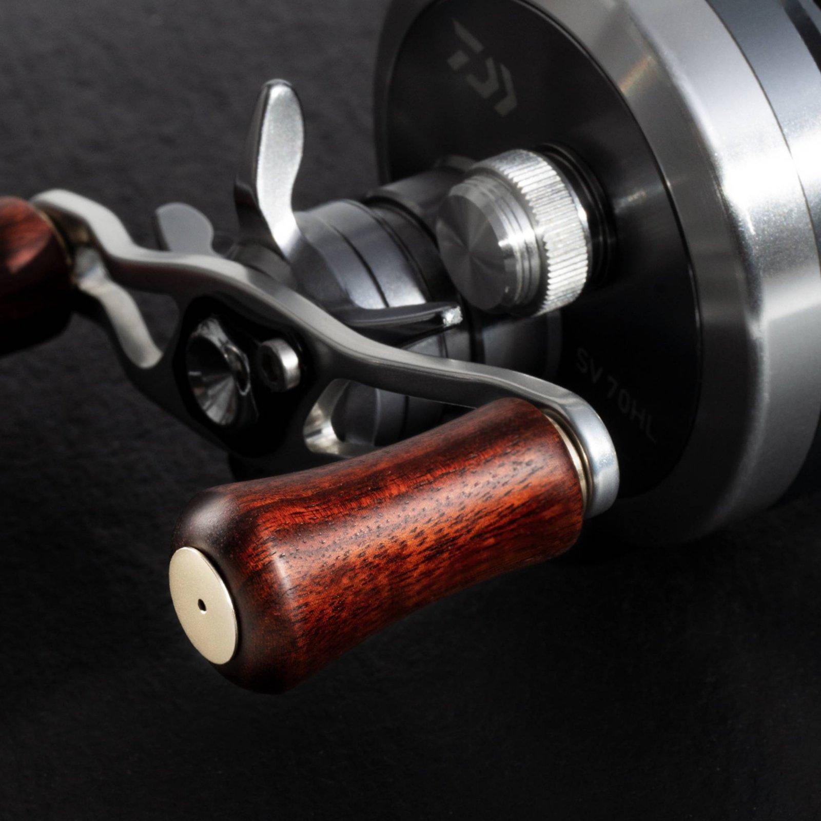 Universal Wood Fishing Reel Ha - đánh giá và giá Spinning Reel