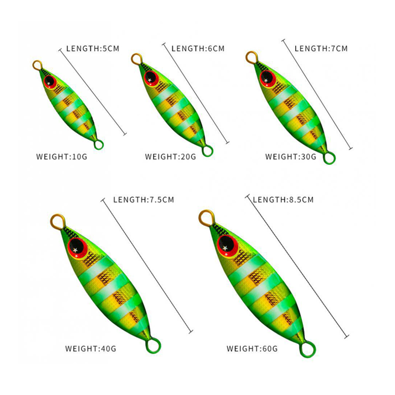 Kim Loại Chậm Jig Dụ Cứng Nhân - đánh giá và giá Jig Head Lure