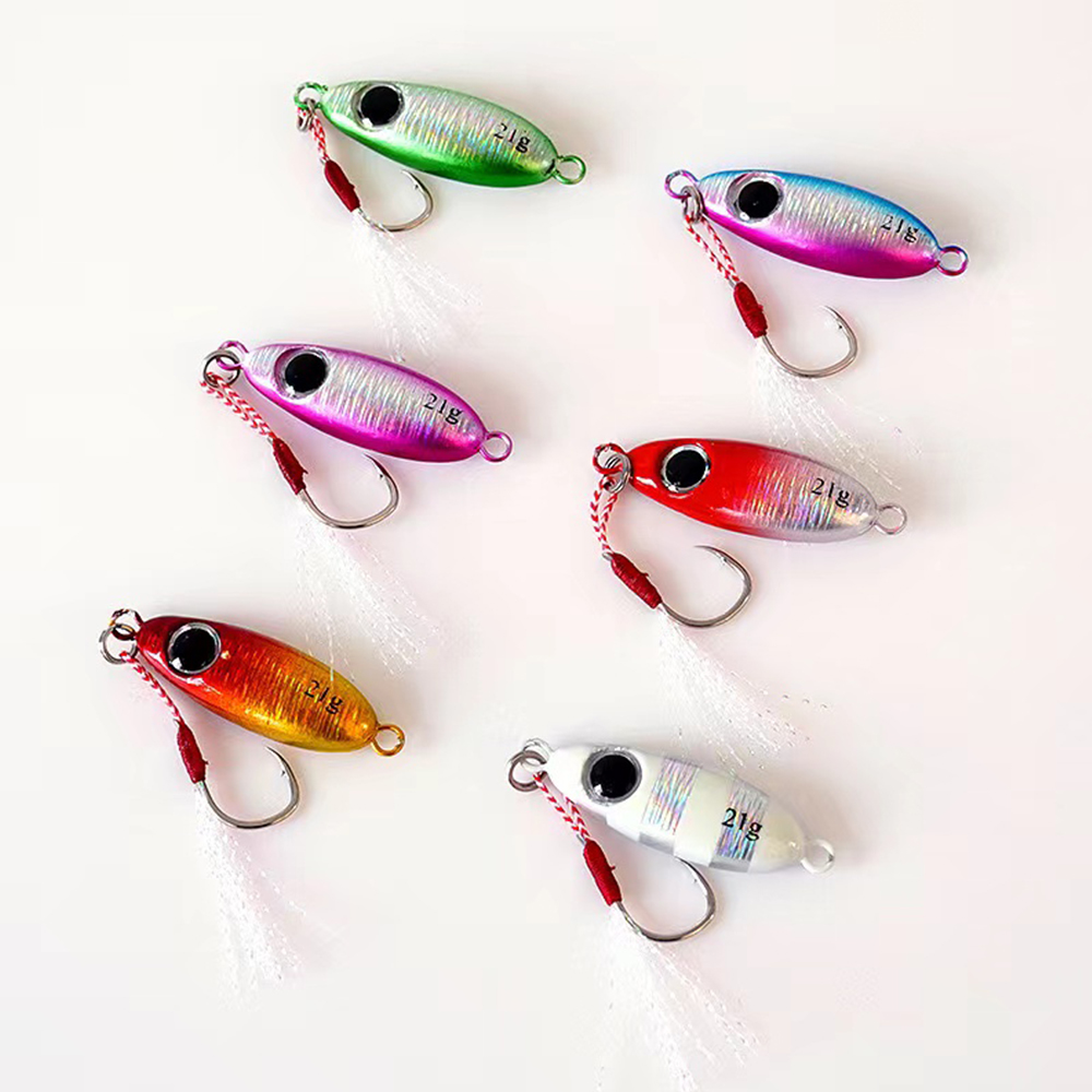 6pcs Micro Metal Jigging Fishi - đánh giá và giá Jig Head Lure
