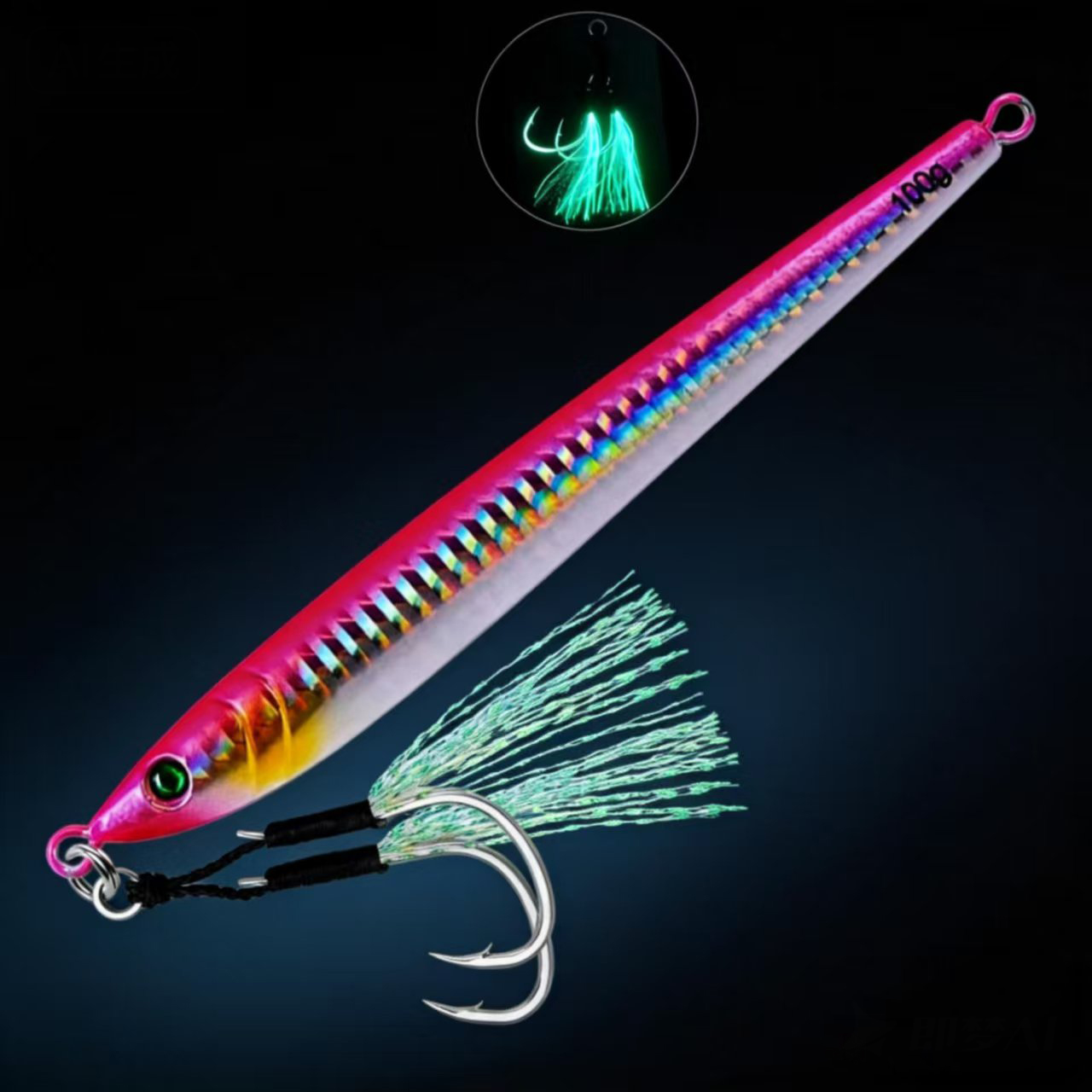 Cast Metal Jig Fishing Lure 5P - đánh giá và giá Jig Head Lure
