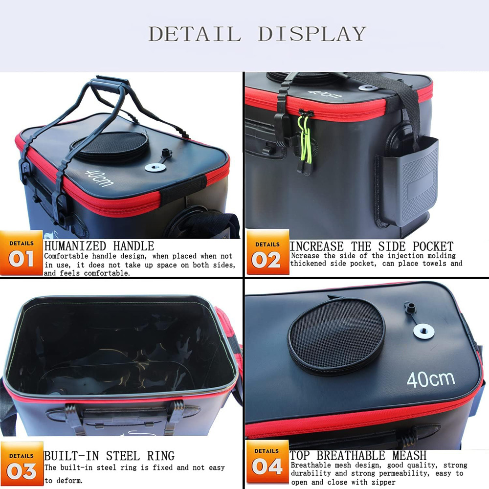 Portable EVA Thicken Waterproo - đánh giá và giá Fishing Equipment Box