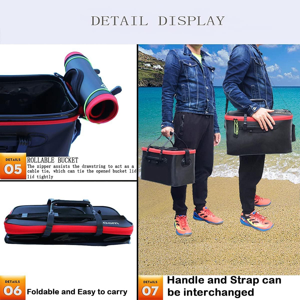 Portable EVA Thicken Waterproo - đánh giá và giá Fishing Equipment Box