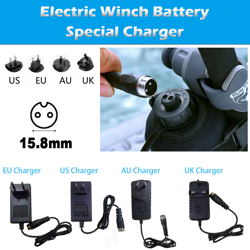 Electric Winch Battery 16.8V 2 - đánh giá và giá Fishing Equipment Uk
