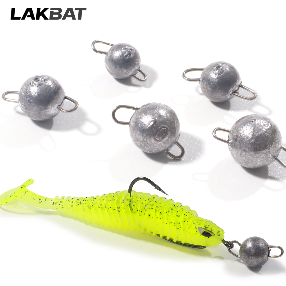 LAKBAT Fishing Weight Sinker J - đánh giá và giá Jig Head Lure