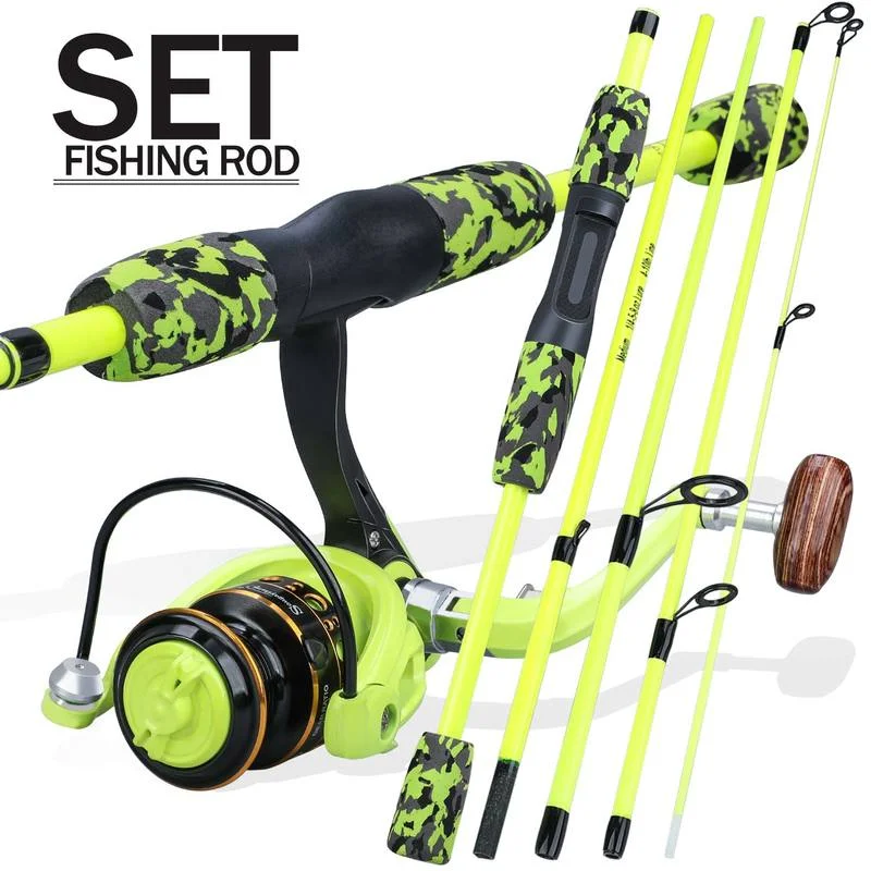 Sougayilang Portable 5 Section - đánh giá và giá Fishing Equipment For Kids