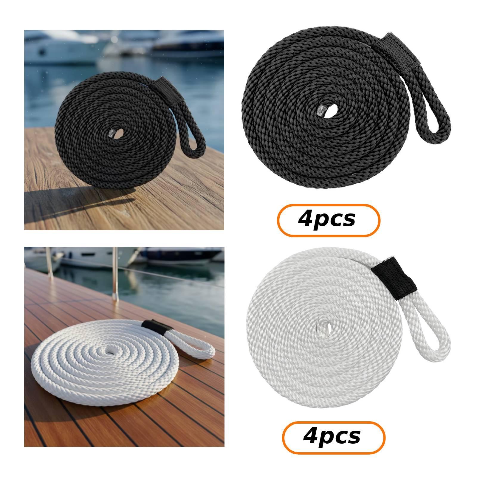 4 Pieces Docklines Mooring Rop - đánh giá và giá Fishing Line