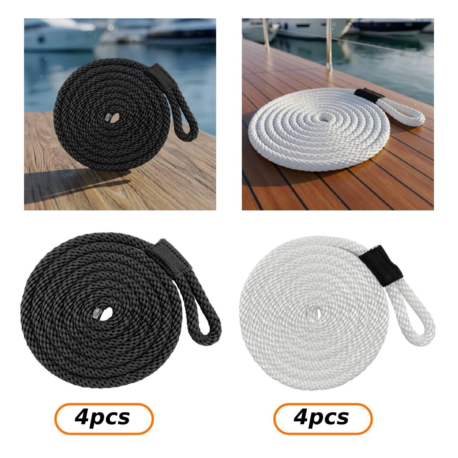 4 Pieces Docklines Mooring Rop - đánh giá và giá Fishing Line