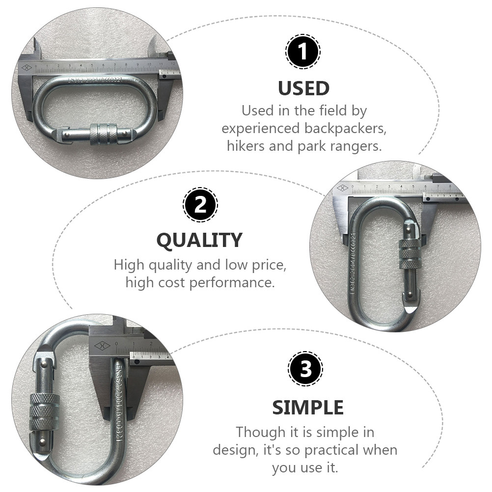 2Pcs Safety Lock Buckles Steel - đánh giá và giá Fishing Hook